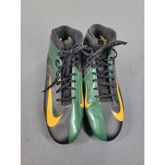 Nike Vapor‎ Elite Football Cleats Shoes Mens US 14 Green Yellow 534771-012 main image 4